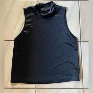 Zara turtleneck sleeveless top